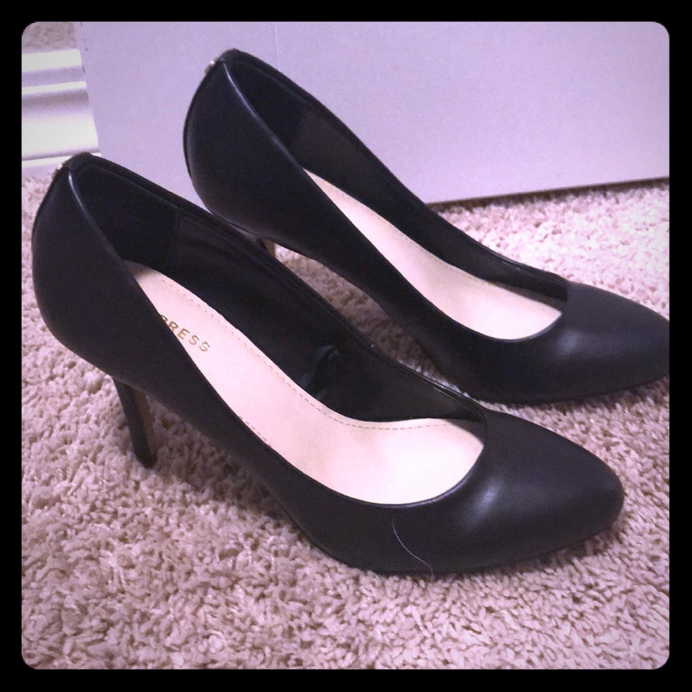 Black Express heels